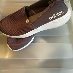 Adidas Women's Lavender Slip-On Sneakers